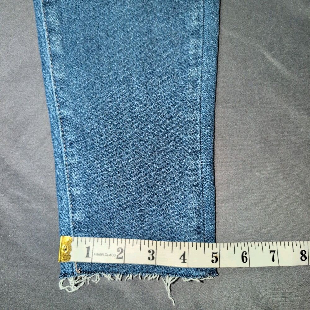 Kancan Jeans Women's Size 26 (Tag Says 28) Blue Skinny Distressed High Rise - Picture 10 of 11